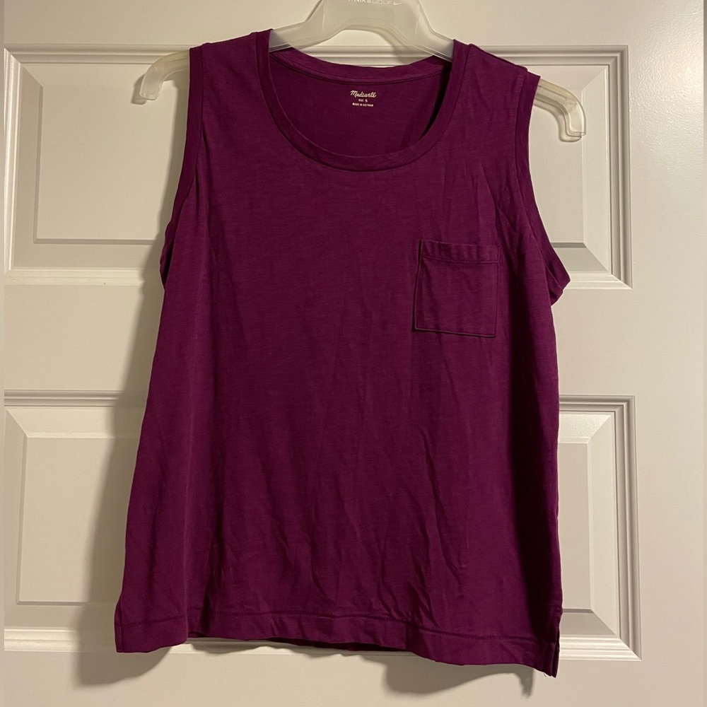 NEW - Madewell Tank - Dark Purple - Medium